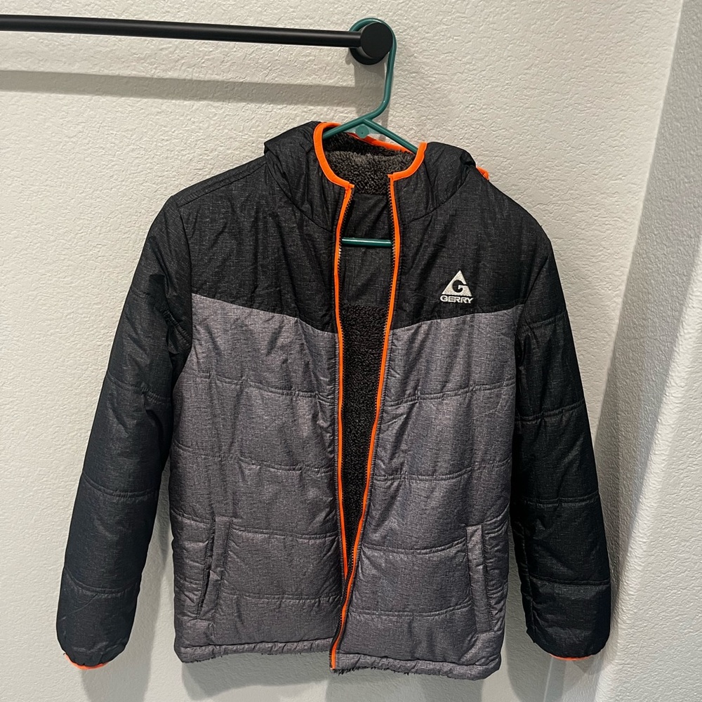 Boys Sherpa Lined Coat